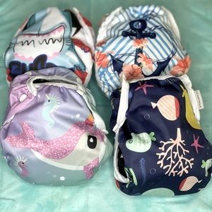 Swim diapers size adjustable